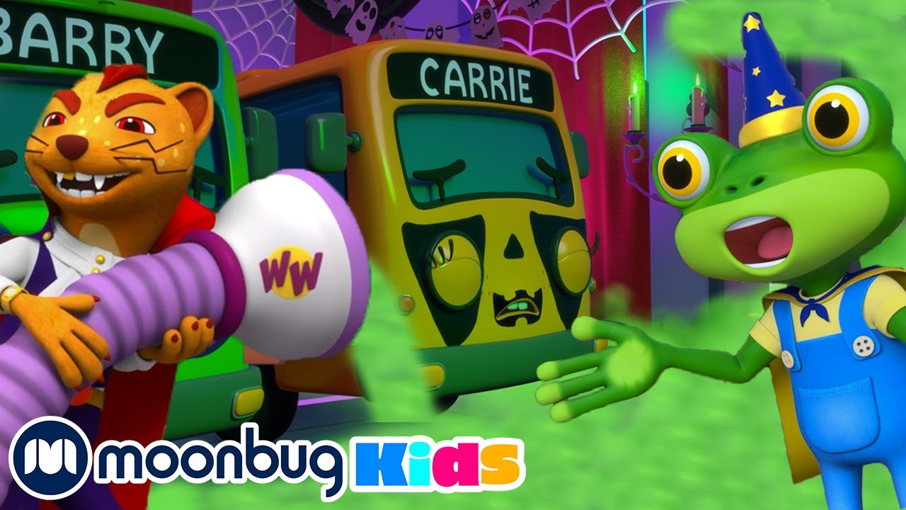 Halloween Is Ruined | Gecko's Garage | Robot Cartoons for Kids | Moonbug Kids