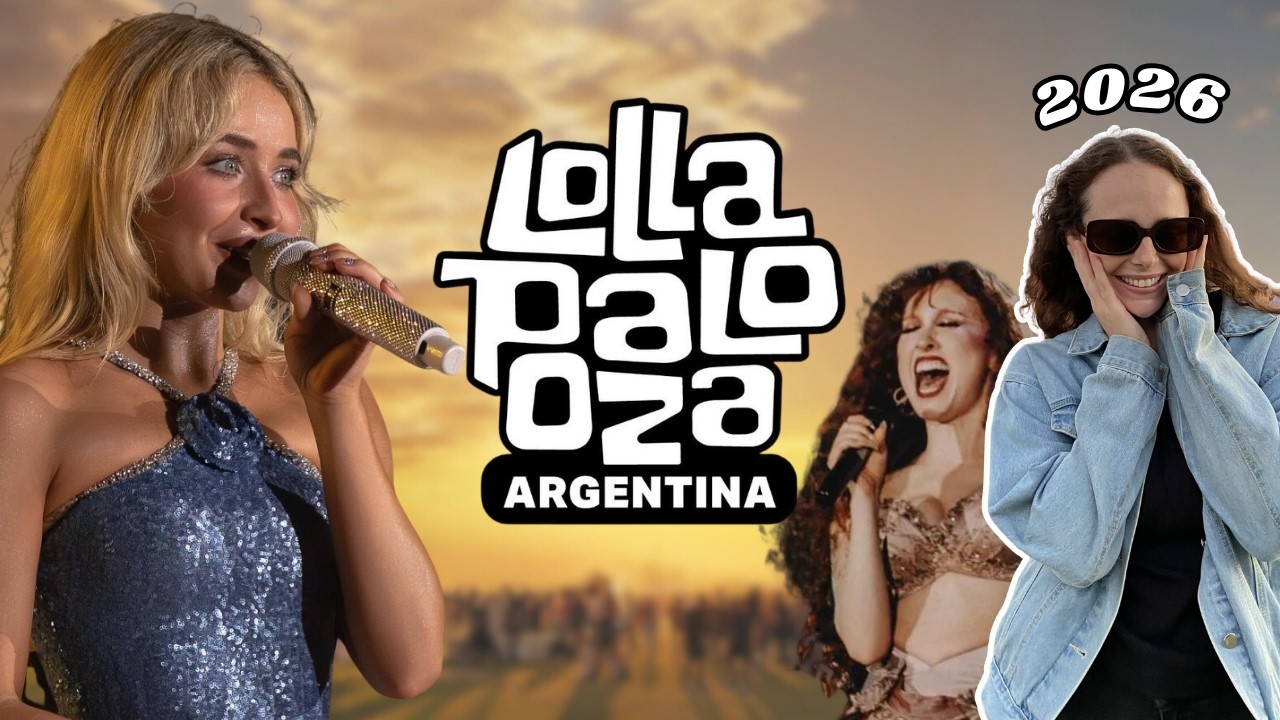 Видеоблог с фестиваля LOLLAPALOOZA в Аргентине 2026!! 🇦🇷🤘 (Сабрина Карпентер, Чаппелл Роан и Тайл...