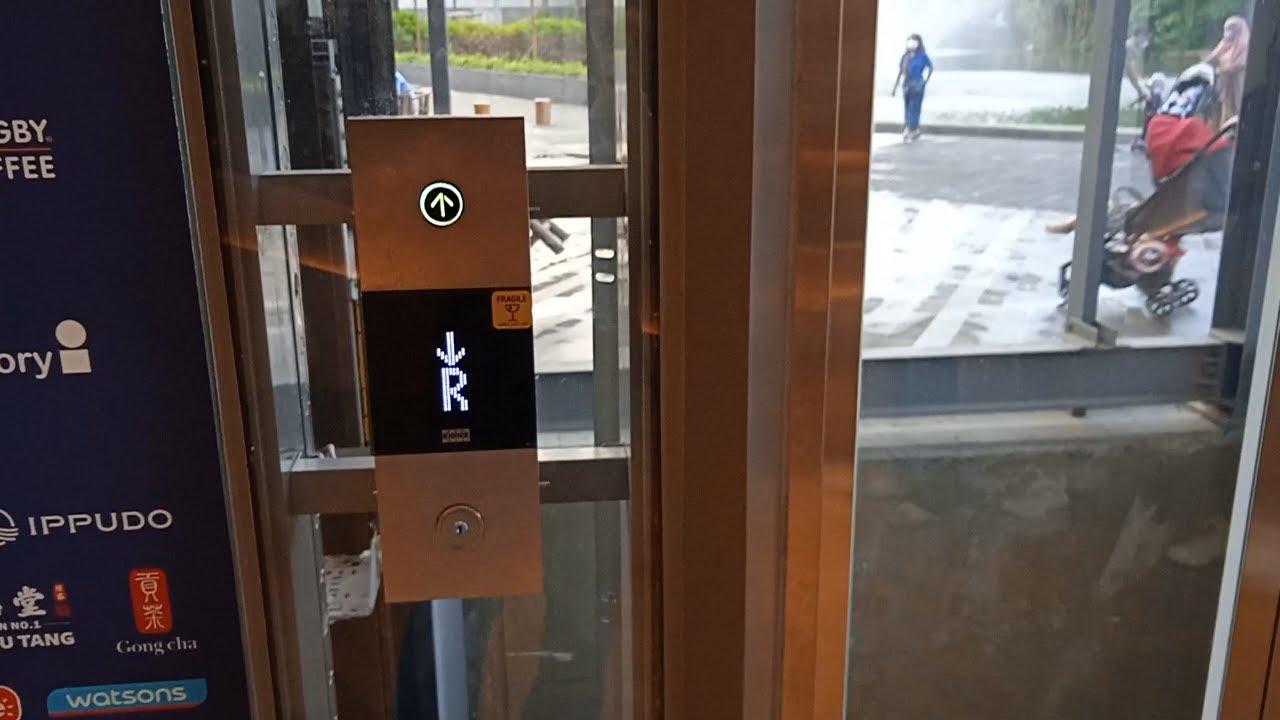 Kone Monospace MRL Scenic Elevator at Senayan Park, Jakarta