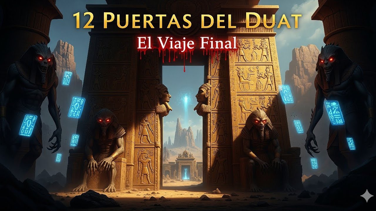 Las 12 Puertas del Duat: El Viaje Final al Inframundo Egipcio