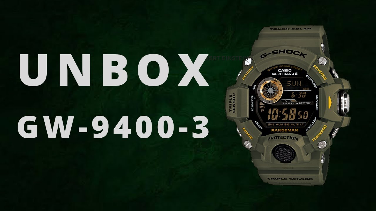 CASIO G-SHOCK RANGEMAN GW-9400-3