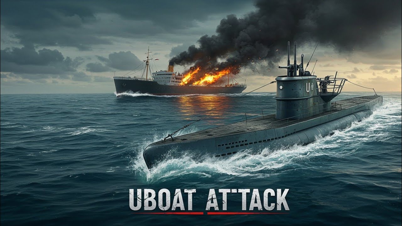 Uboat Attack &ndash; Stealth Submarine Warfare Begins! 🌊🚢 #automobile #navy #uboatattack