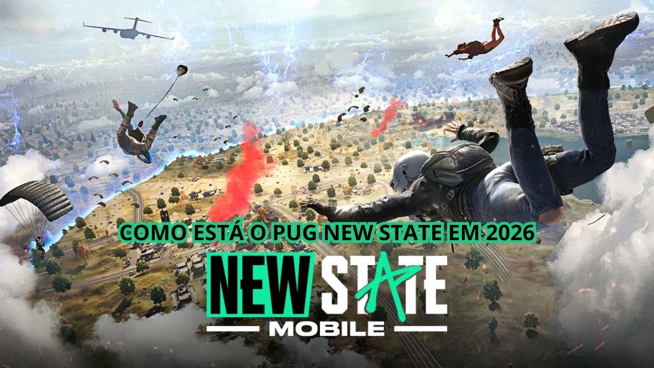 COMO ESTÁ O PUBG NEW STATE EM 2026? AINDA ESTA VIVO