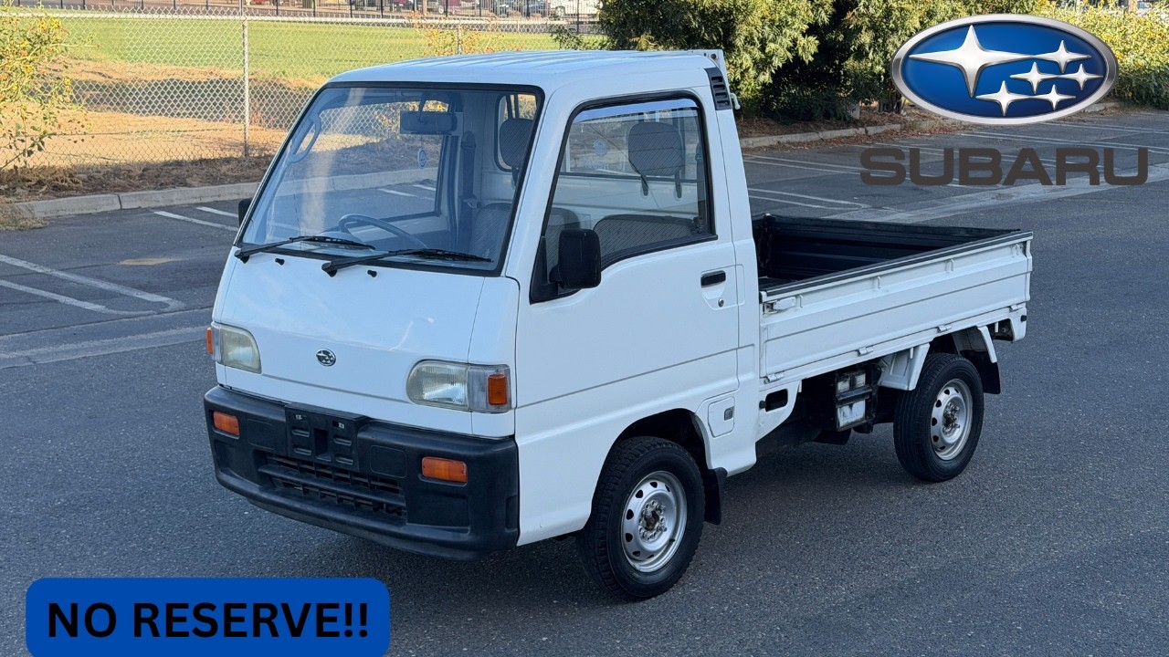 1993 Subaru Sambar Mini Truck &ndash; NO RESERVE Auction!