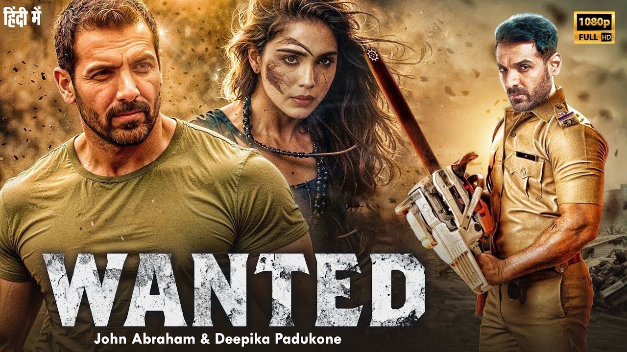 Wanted | John Abraham & Deepika Padukone - Latest South Indian Hindi Dubbed Action Movie 2024 |