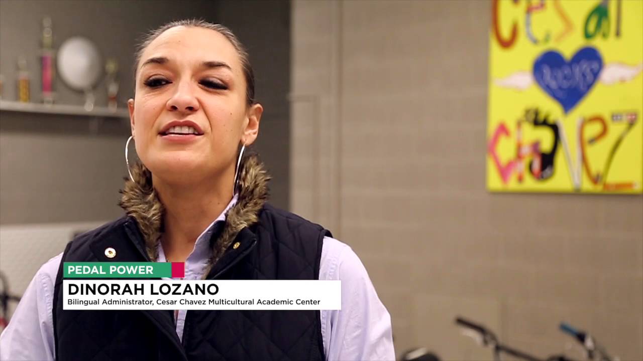 Pedal Power at Cesar Chavez Multicultural Academic Center