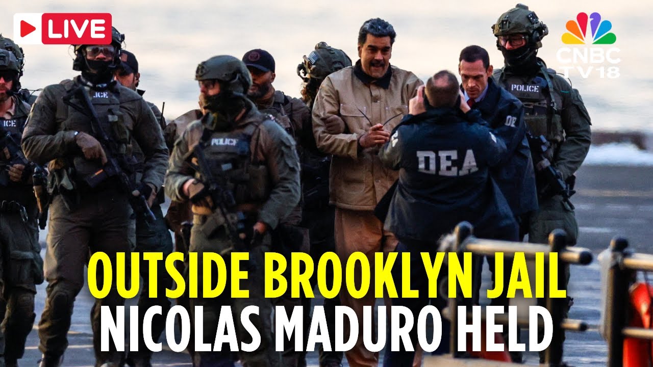 LIVE: Outside the Brooklyn Jail Where Nicol&aacute;s Maduro Is Being Held | Trump on Venezuela | N18G