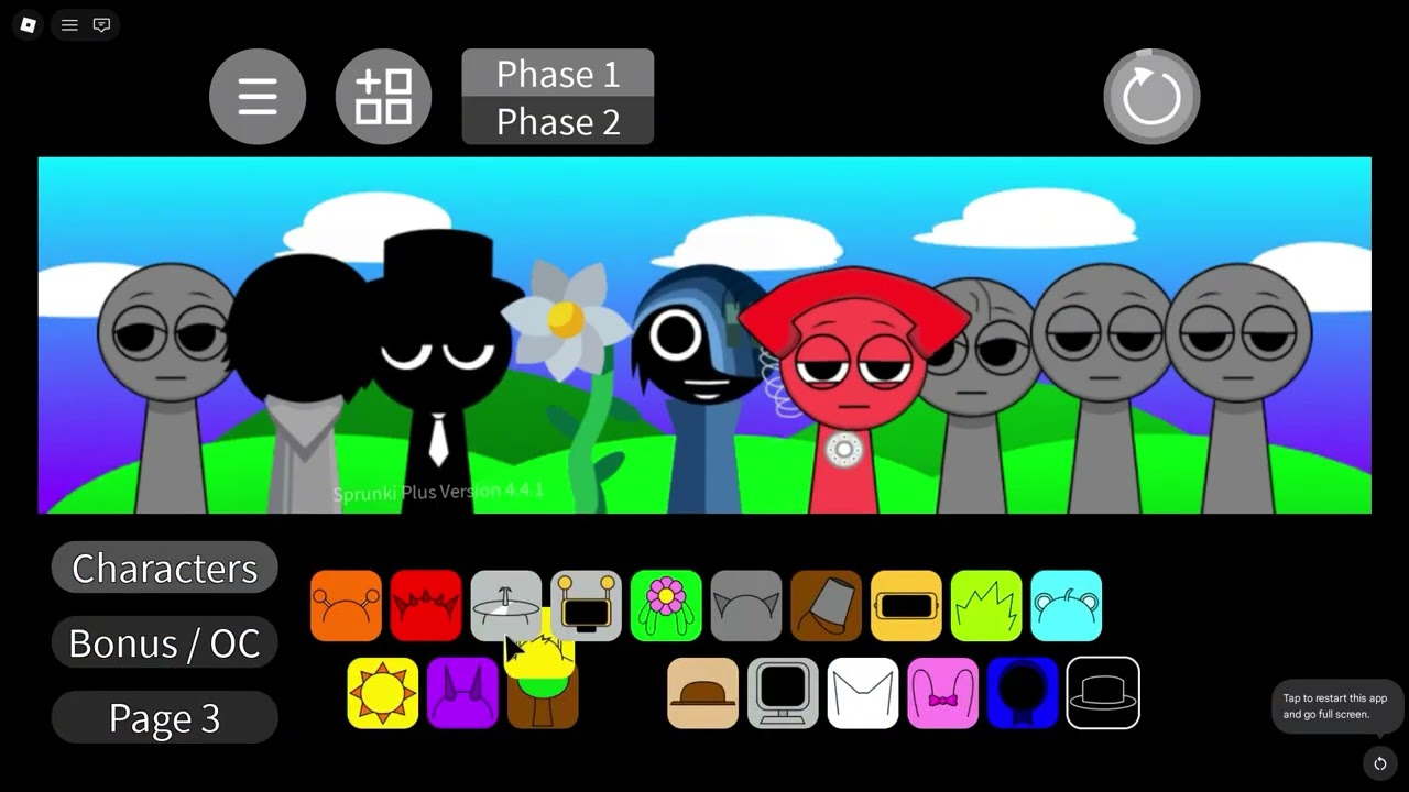 sprunki on roblox