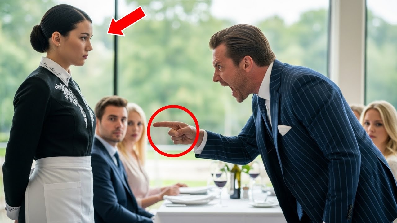 MILIJUNAŠ viče na KONOBARICU — a onda njezina REČENICA zaledi cijeli RESTORAN