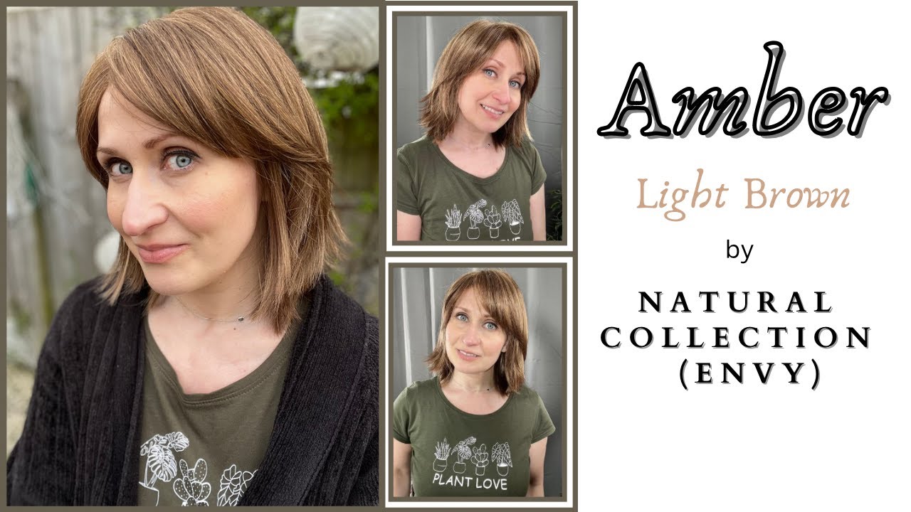 С любовью ❤️ AMBER от ENVY AKA Natural Collection в оттенке светло-коричневый #wigreview