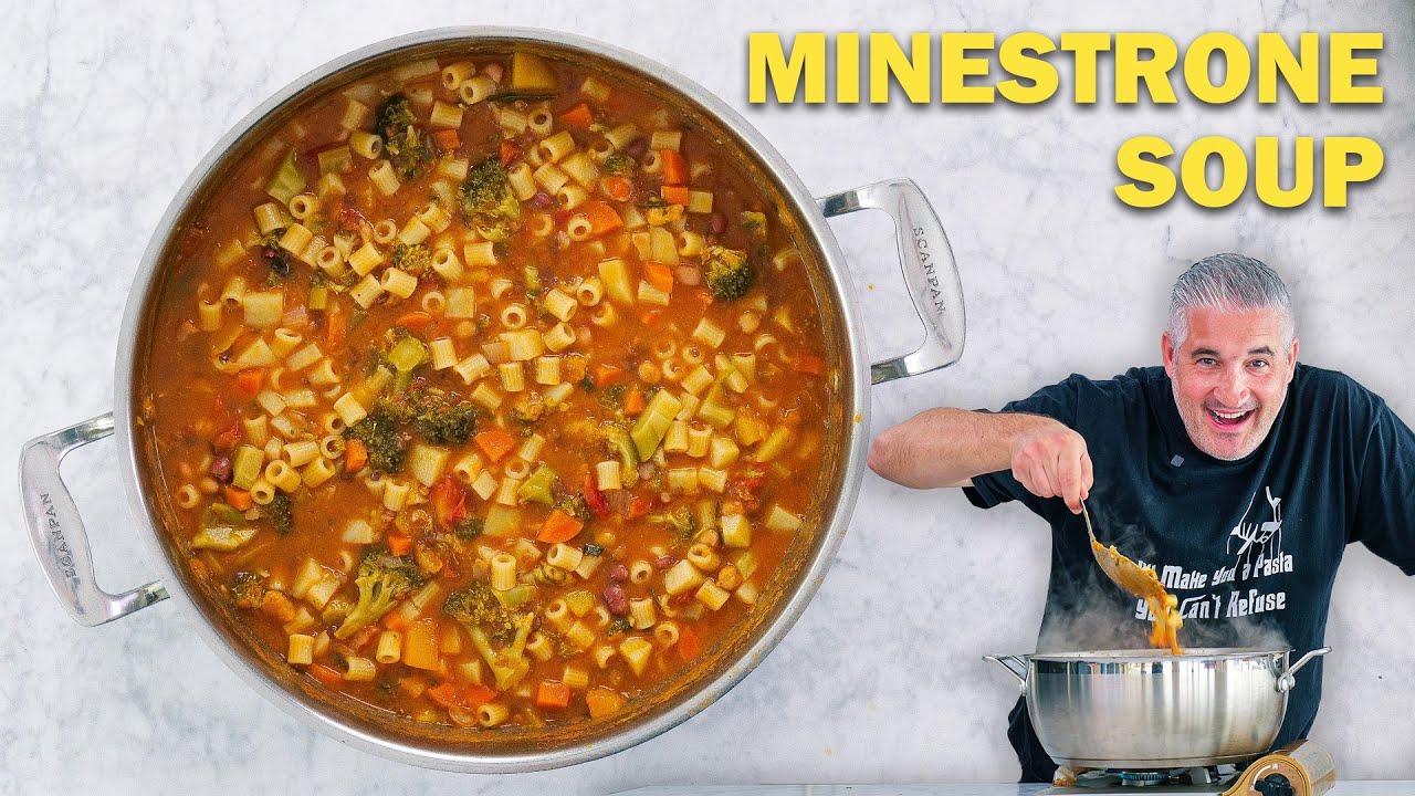 How to Make MINESTRONE SOUP Like an Italian
