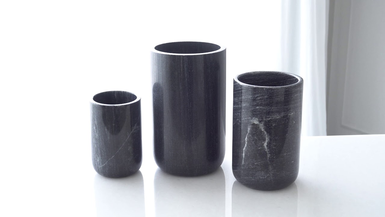 Simple Marble Vases