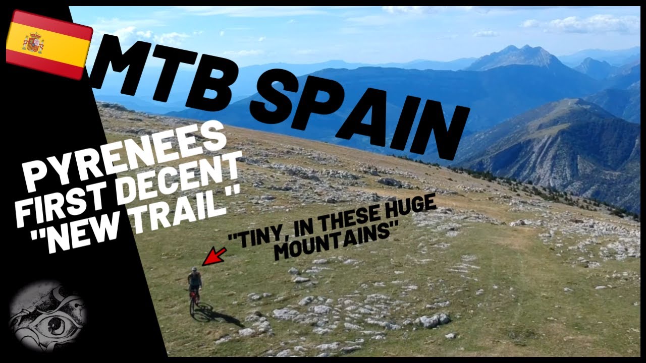 MTB Spain // Enduro riding in the Pyrenees // brand new trail !!!!