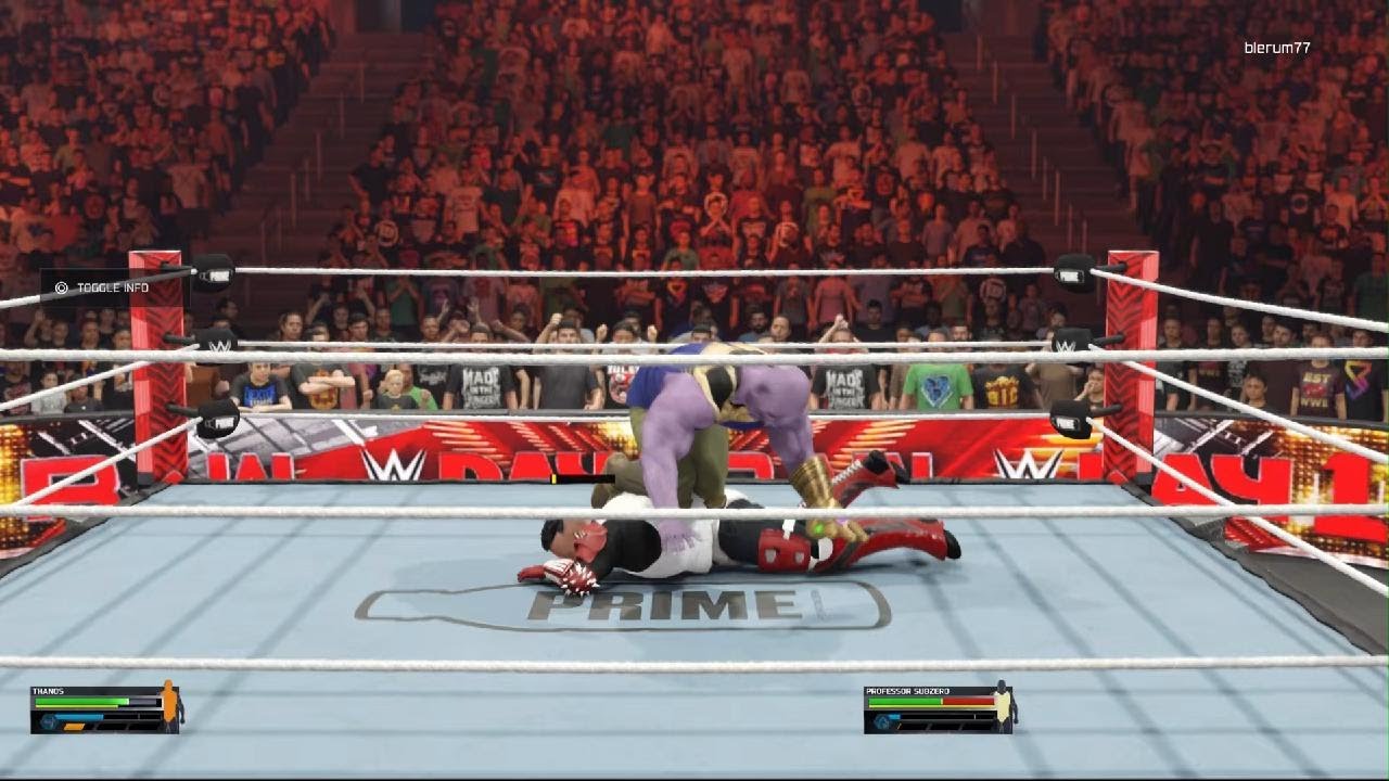 #WWE 2K25 episode 1 of season 23 this superstar stole the rumble victory 🍔