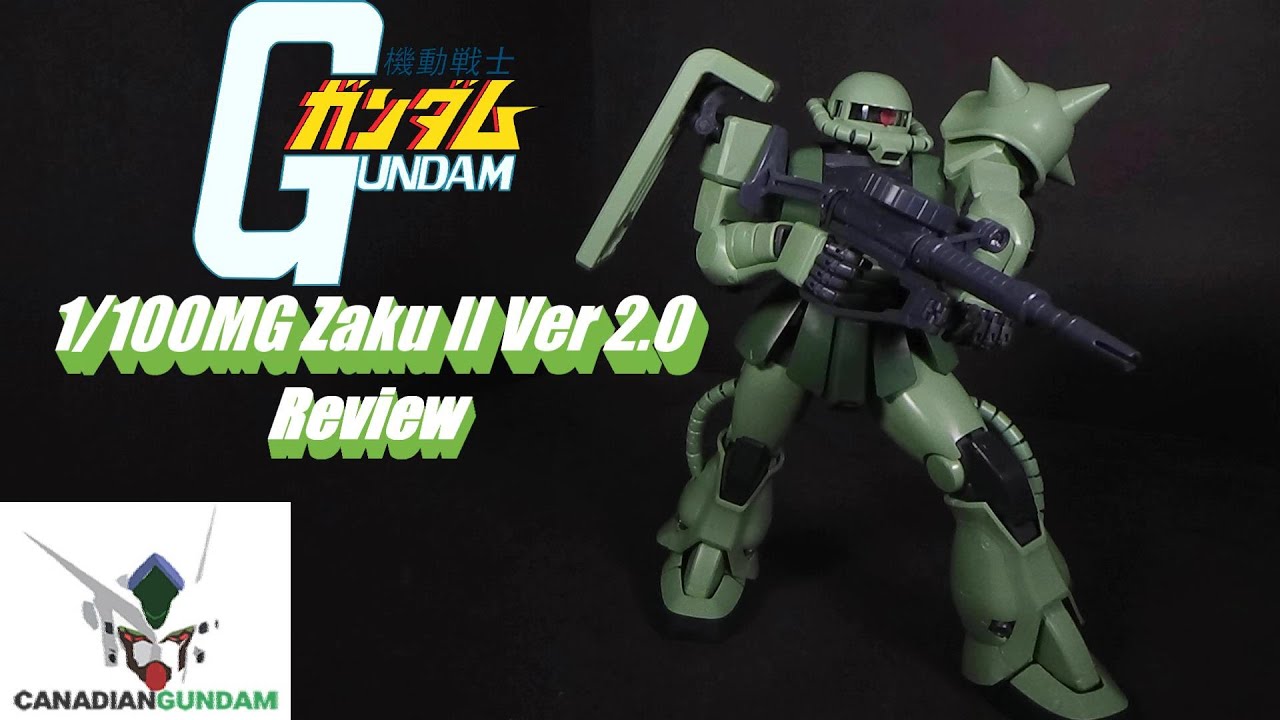 1/100 MG Zaku II Ver 2.0 Review