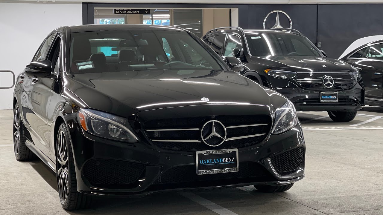 WE BOUGHT A C300 AMG SPORT WITH RED INTERIOR!