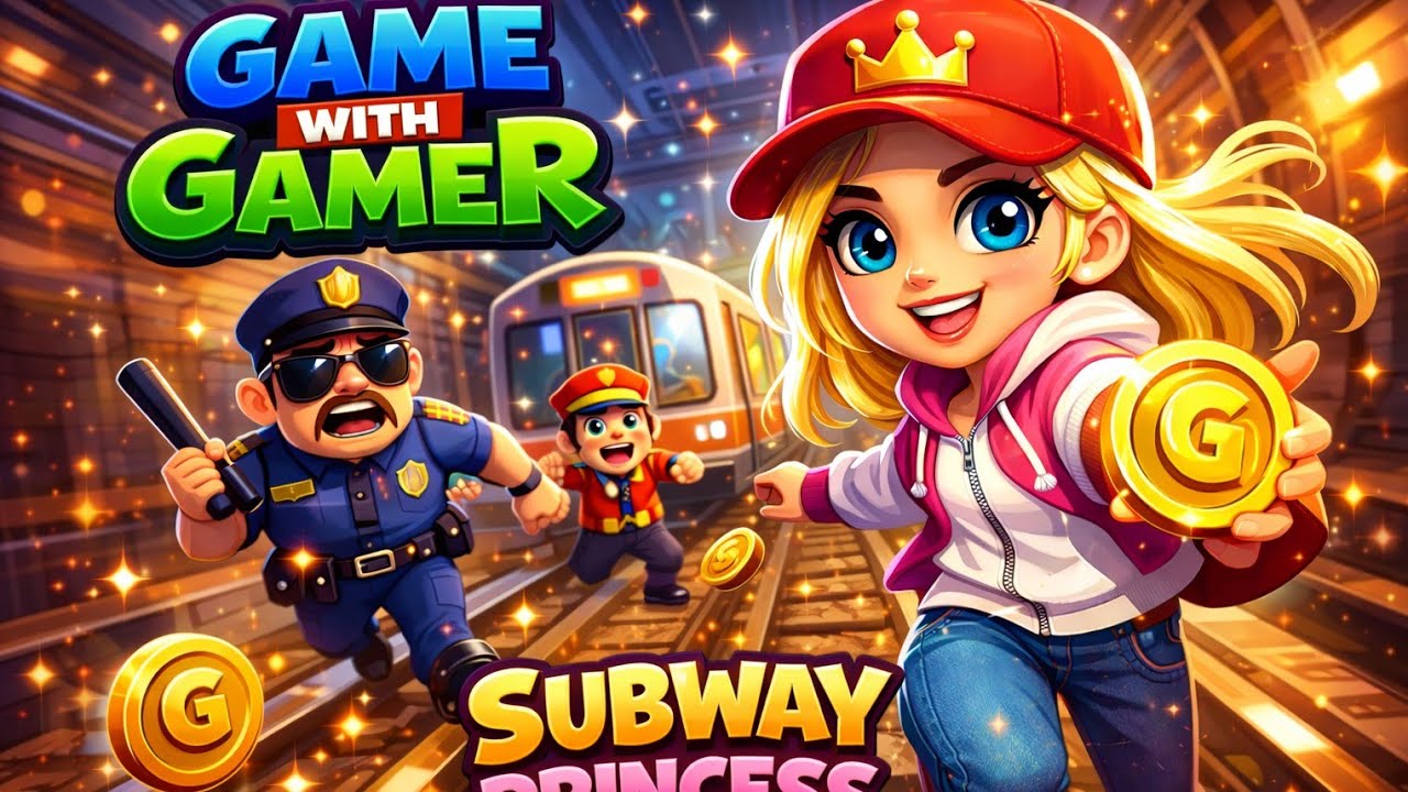 😱 Subway Princess Unlimited Run LIVE | High Score Challenge | Game with Gamer