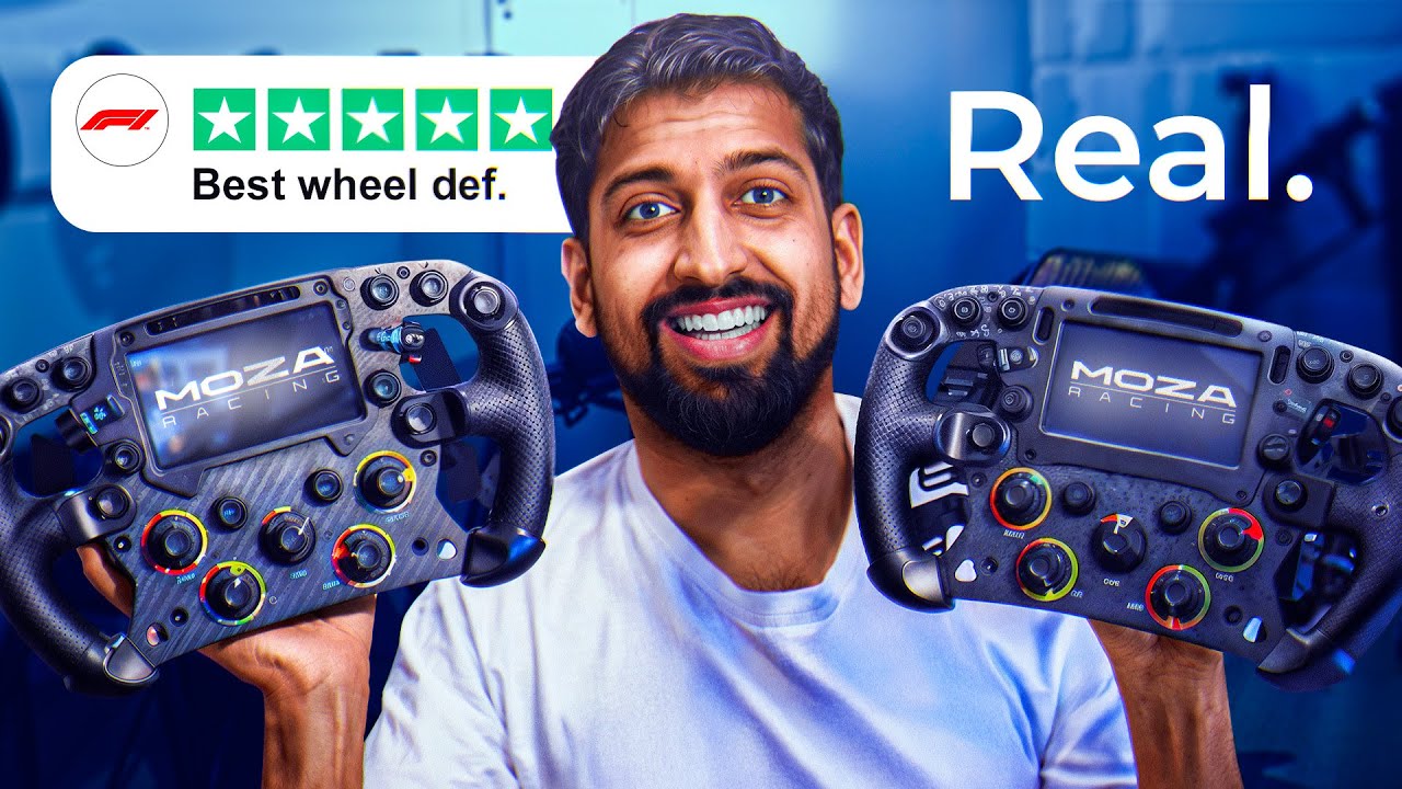Is The Moza FSR2 Now The Best F1 Steering Wheel?