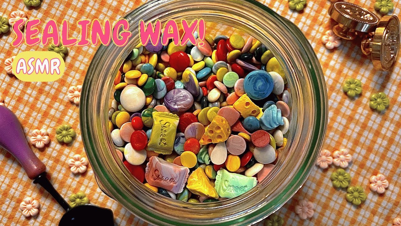 [ASMR] Случайный сургуч с остатками воска!🌟