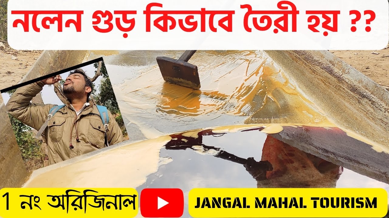 How Jaggery is being made?? Original Nolen Gur. খেজুর গুড় কিভাবে তৈরী হয়??