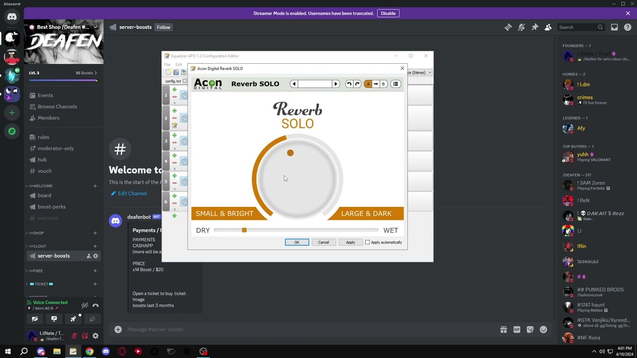 LEAKING DISCORD PACKING SETS 