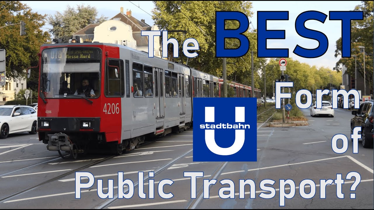 Has Germany MASTERED This Type Of Transport? Stadtbahn Explained