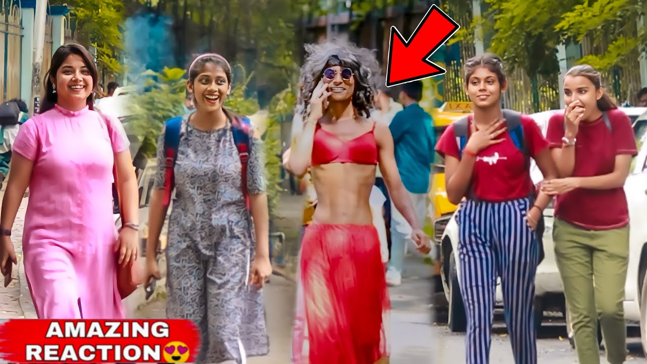 Kaanta Laga / Walking Ladies Style 🤭😂 || Epic Reaction Prank || Team Oscar Prank