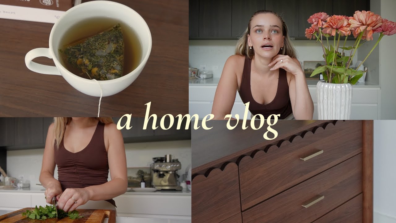 A Home Vlog: Cleaning, Cooking + Sunday Reset