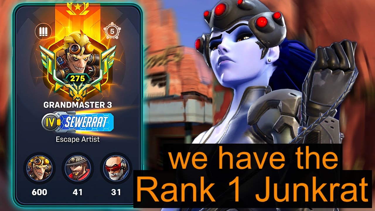 Итак, я поиграл за Джанкрэта 1-го ранга... (с участием VultureOW) | Overwatch 2