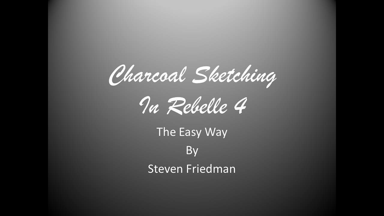 Charcoal Portraits in Rebelle 4