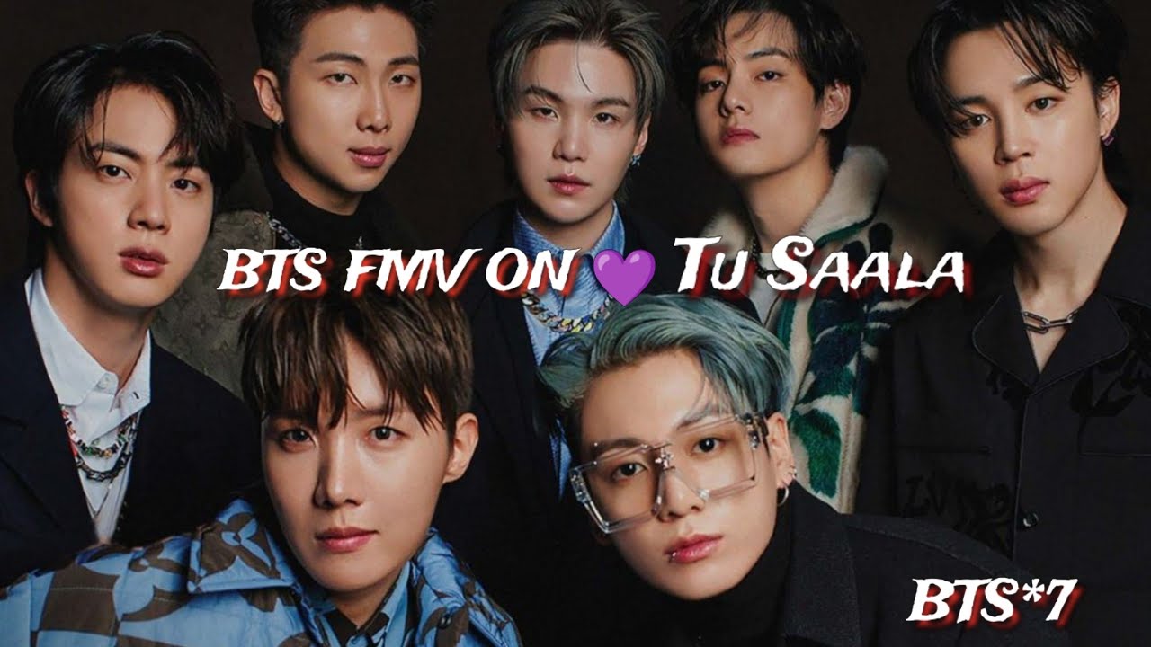 BTS fmv on Tu saala💜BTS fmv on hindi song💜#bts #jhope #jimin #jin #rm #suga #jungkook #taehyung