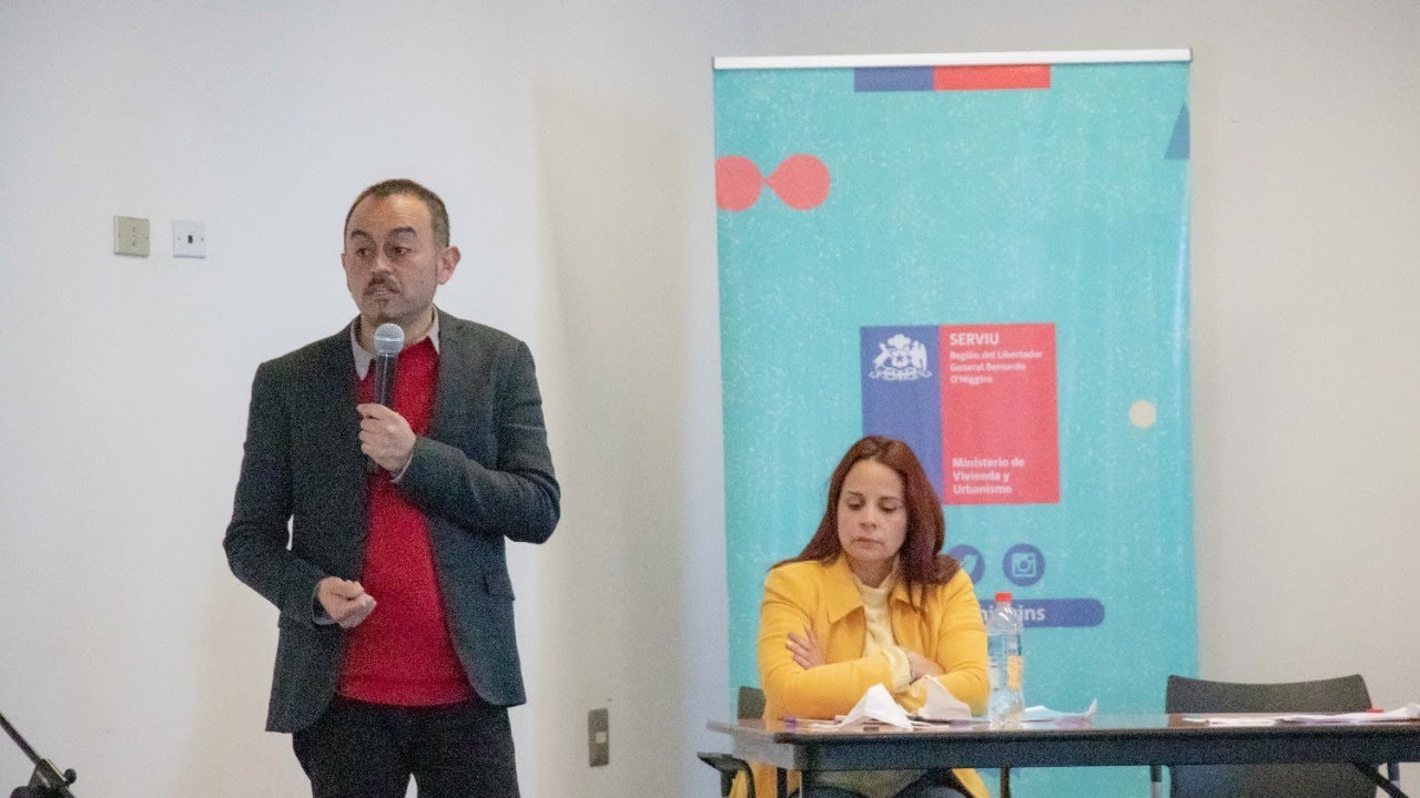 Minvu O'Higgins presenta el Plan de Emergencia Habitacional a empresas y entidades patrocinantes.