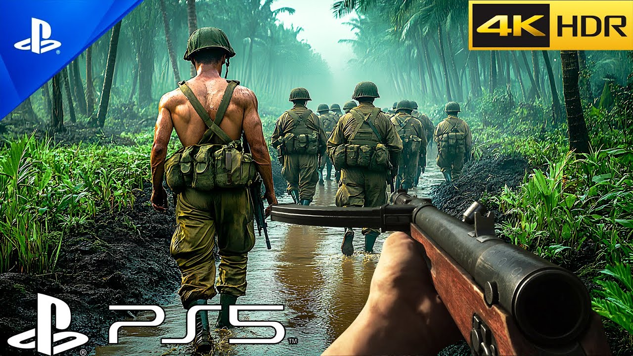 BLACK OPS VIETNAM WAR 1968 | Realistic Ultra Graphics Gameplay Call Of Duty Cold War 4K 60FPS