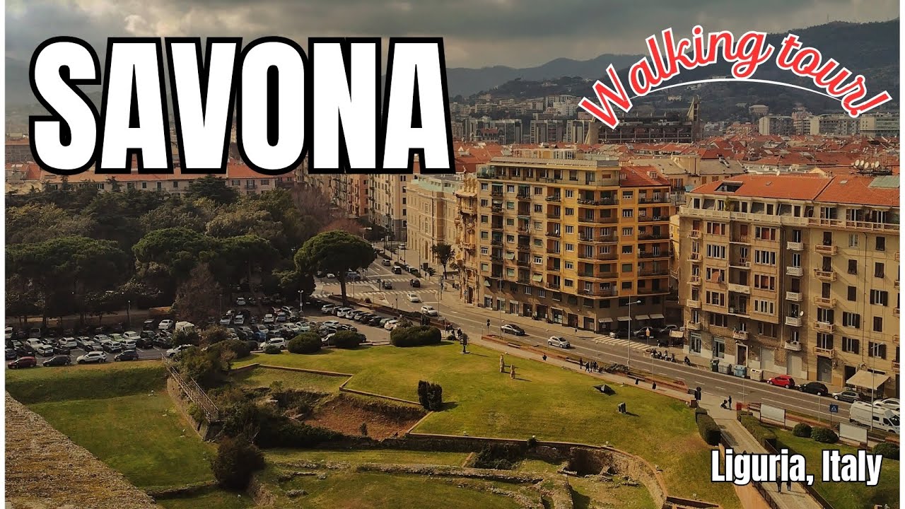 WALKING TOUR SAVONA - Beautiful afternoon in FORTEZZA DEL PRIAMAR