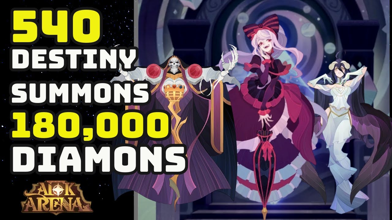 BIG Dimensionals Summon Session -  Shalltear, Ainz, Albedo [Afk Arena Companions]