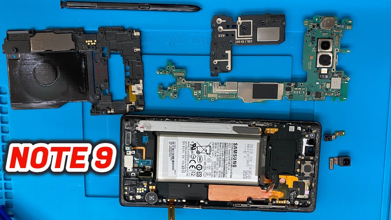 Руководство по замене экрана Samsung Note 9 | Пошаговое руководство