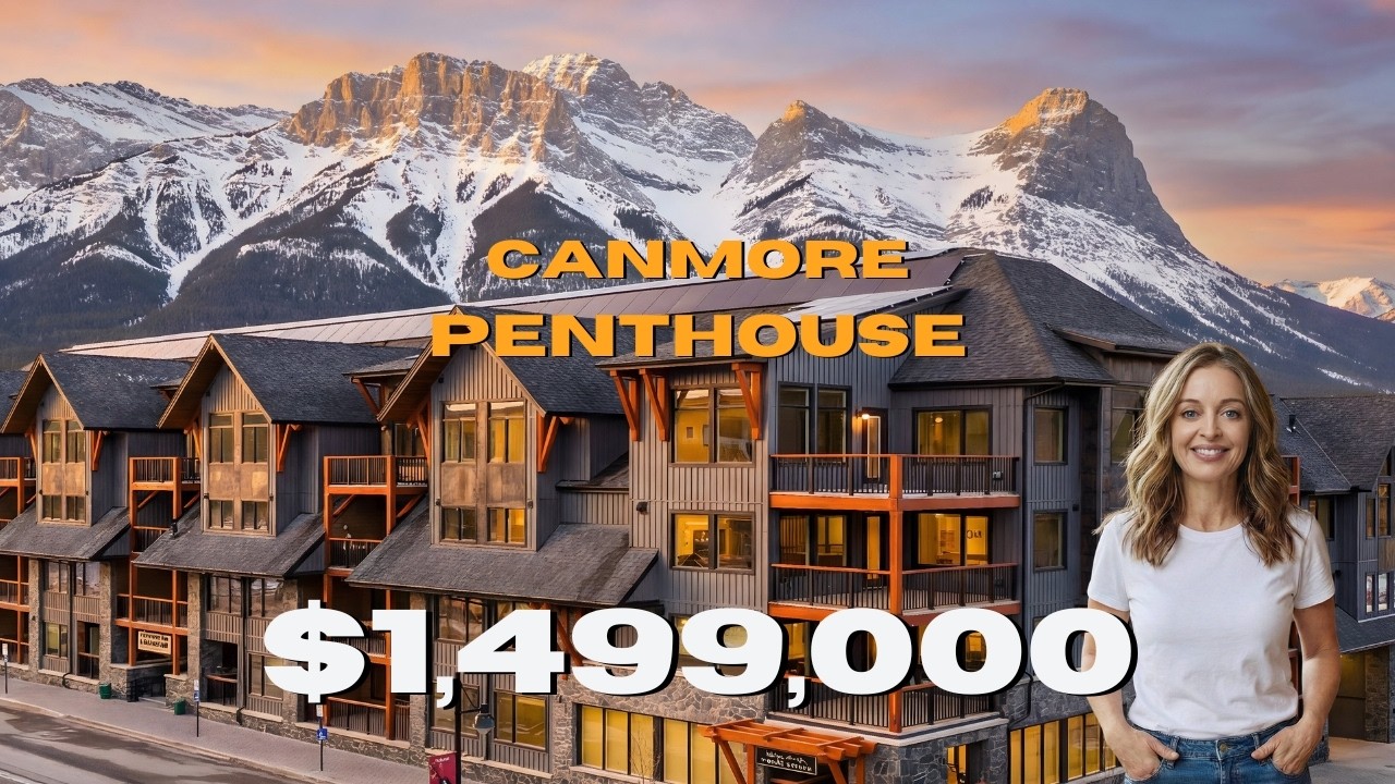 Inside this Brand NEW, Exclusive Spring Creek Penthouse | Canmore