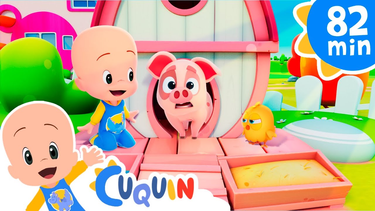 Na fazenda do Cuquin: animais de fazenda e mais músicas infantis de Cleo e Cuquin - Família Telerín