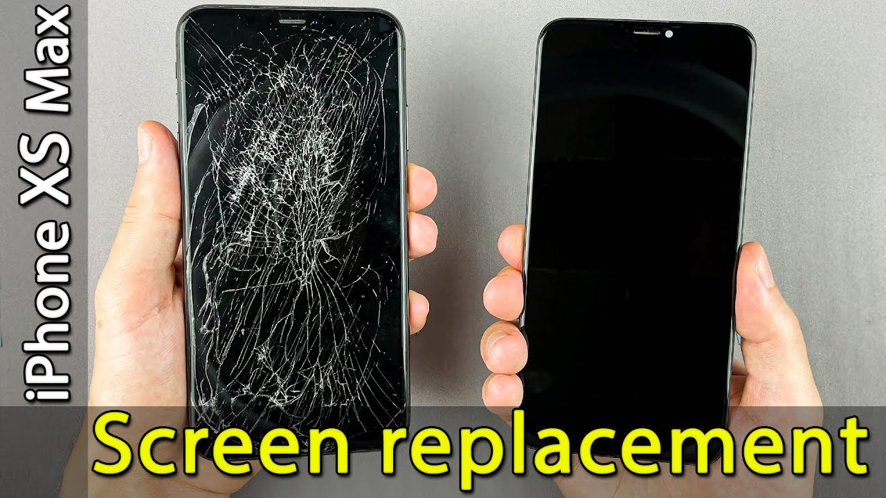iPhone XS Max How To Replace Cracked Screen & Save True Tone