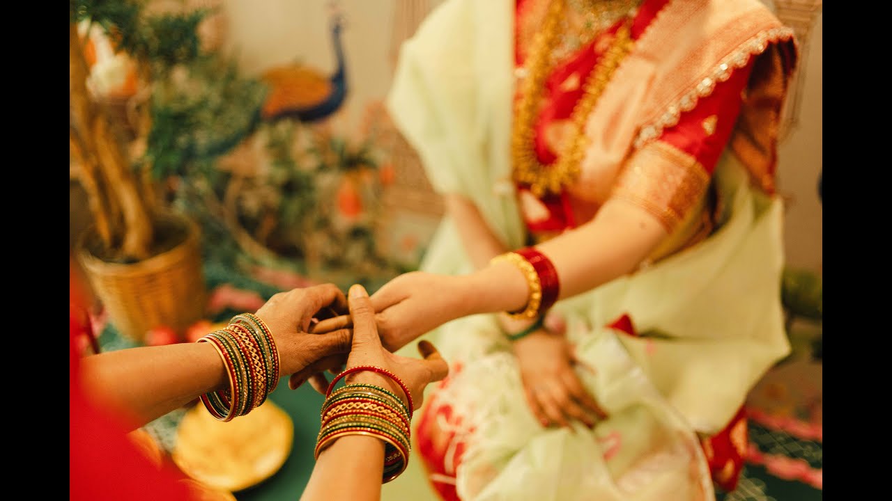 A Sacred Seemantham Ceremony | South Indian Baby Shower Traditions