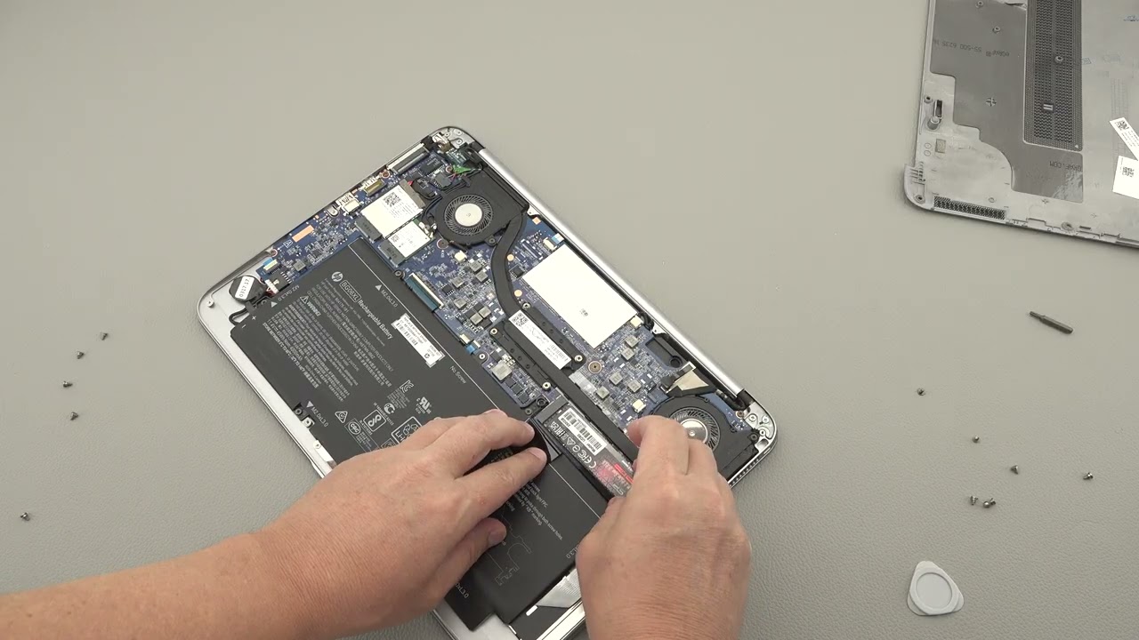 HP EliteBook Folio 1040 G3 how to upgrade nvme ssd