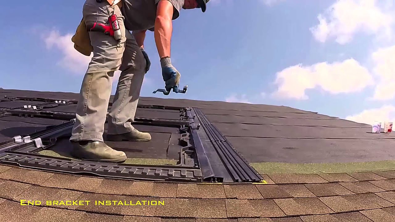 EASY ROOF EVOLUTION - shingle installation