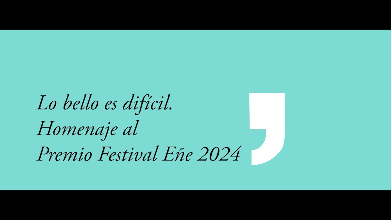 Emilio Lledó. Lo bello es dificil.