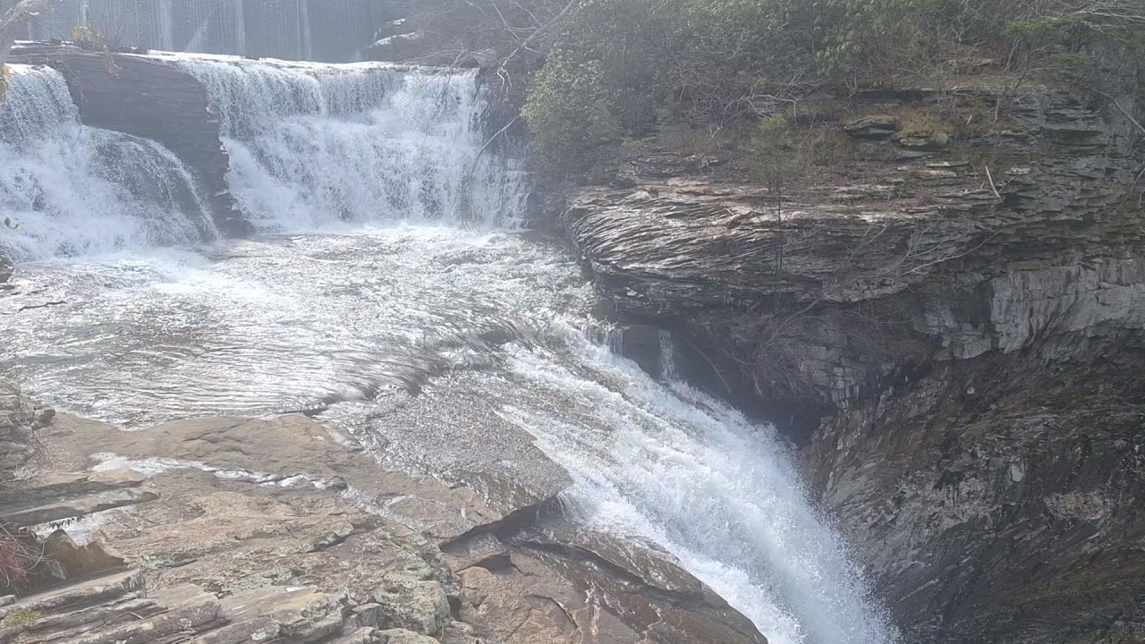 Desoto Falls waterfall in Alabama