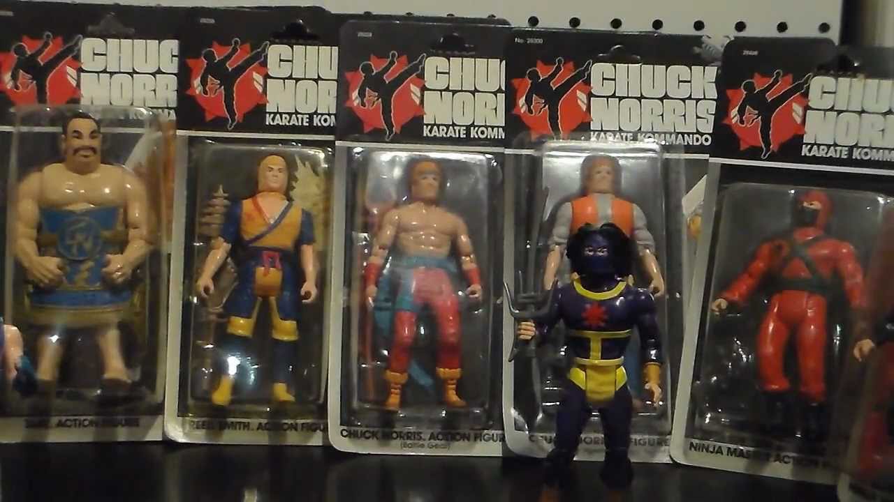 142 Video Review of Chuck Norris Karate Kommandos Action Figures