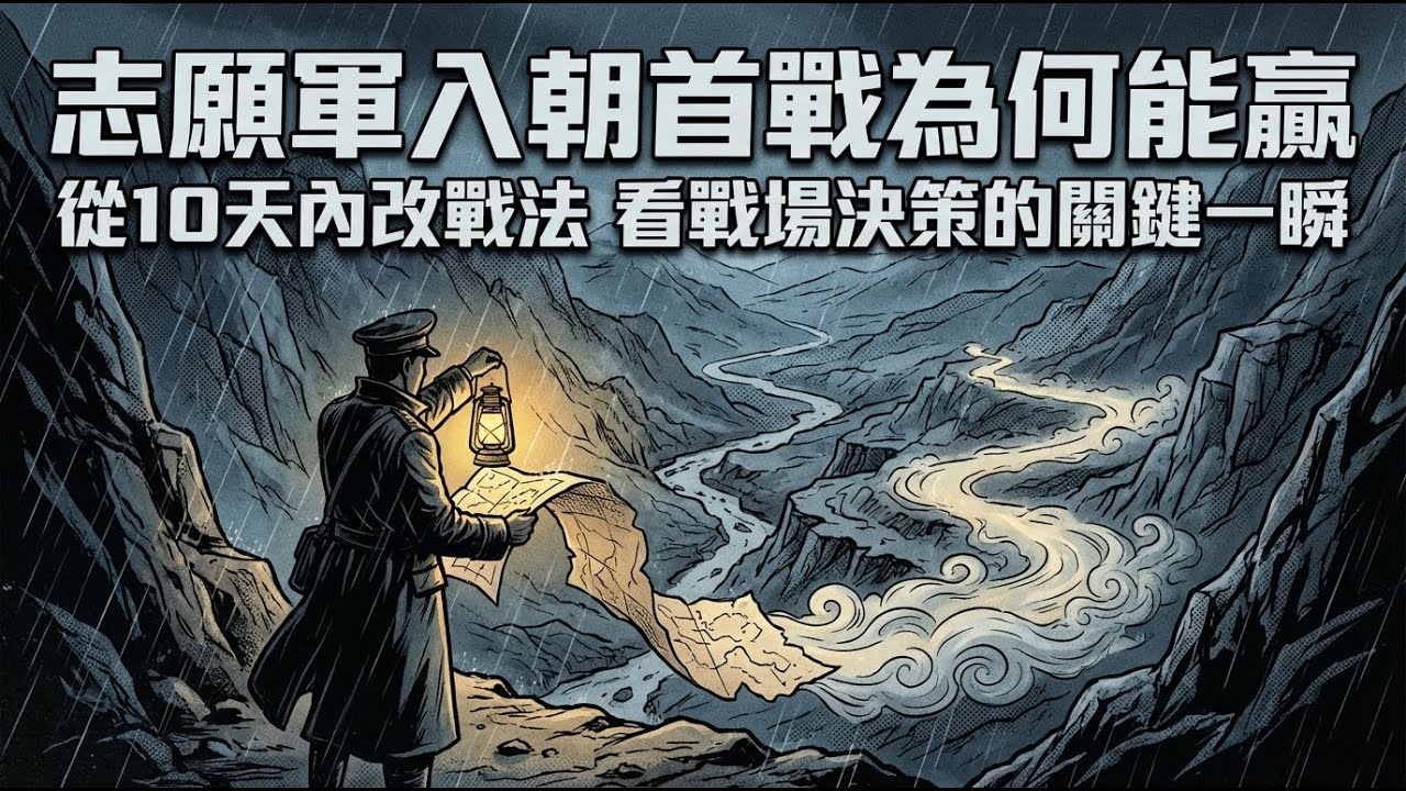 志願軍入朝首戰為何能贏？從10天內改戰法，看戰場決策的關鍵一瞬