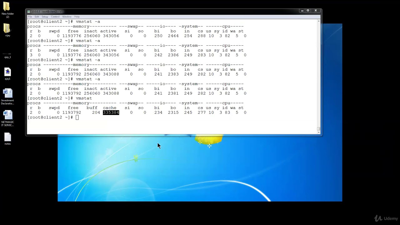 037 Performance Monitoring with Vmstat and lostat