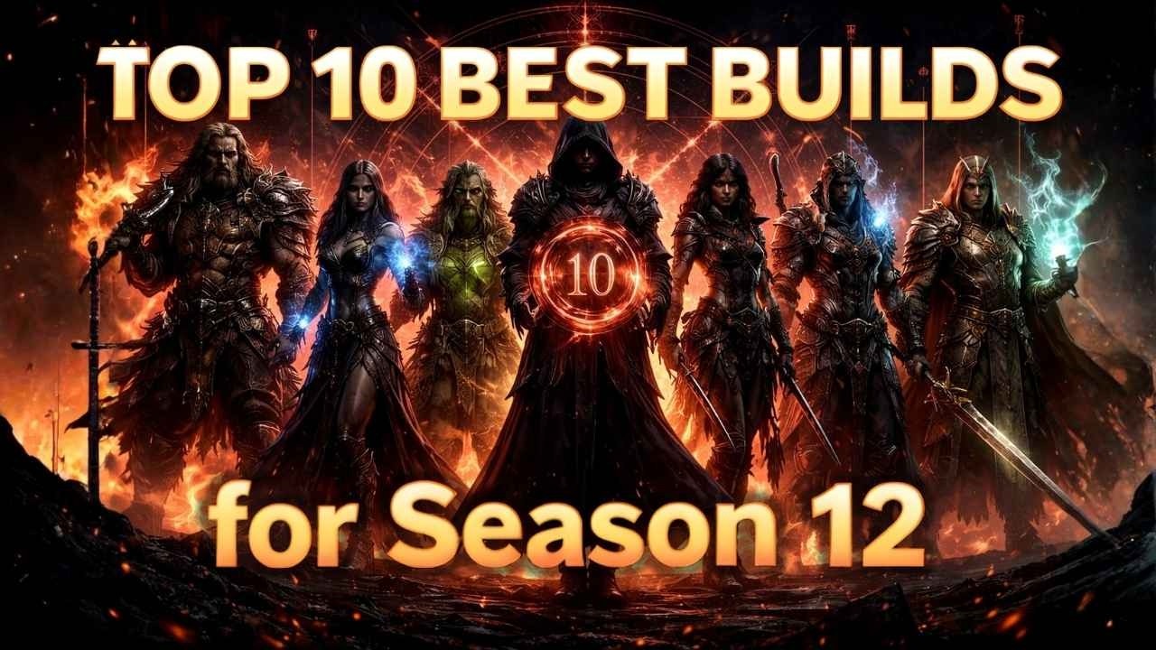 TOP 10 BEST BUILDS for Season 12 to dominate all