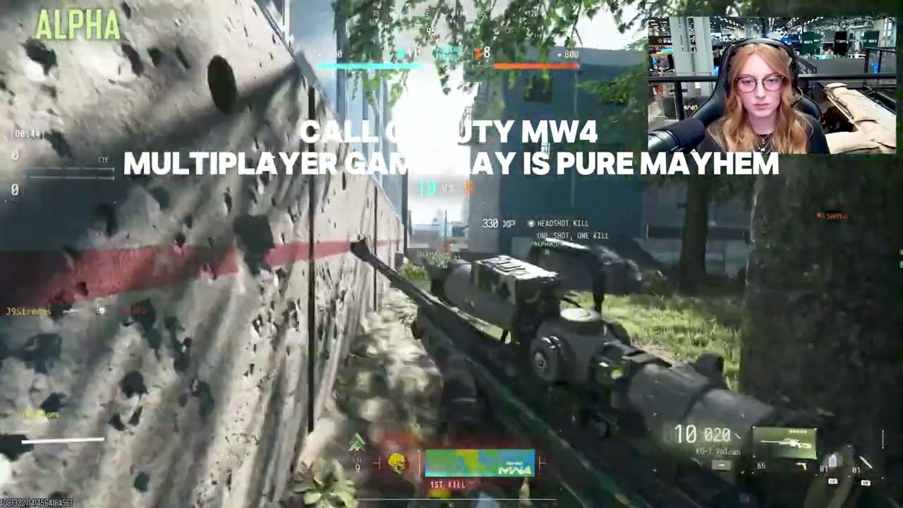 First Look Multiplayer Gameplay on Call of Duty MW4's Kill Block Map