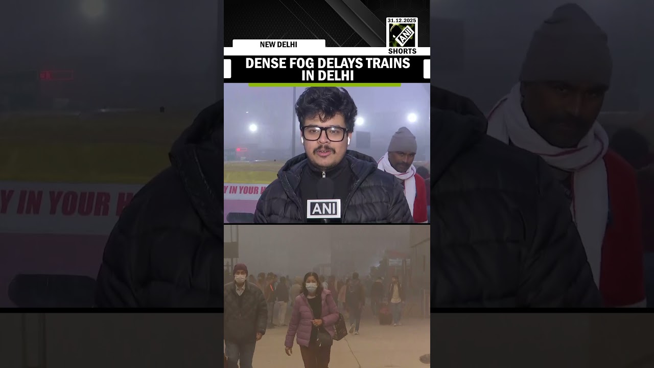 Thick fog engulfs Delhi, delays trains service in New Delhi